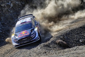 Platz vier für Teemu Suninen mit dem M-Sport Ford Fiesta WRC bei der Rallye Türkei
