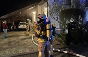 Kreisfeuerwehrverband Landkreis Leipzig: FW LK Leipzig: Kellerbrand im Groitzscher Ortsteil Großpriesligk