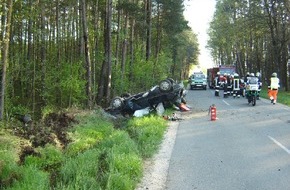 Polizeipräsidium Mittelfranken: POL-MFR: (609) Tödlicher Verkehrsunfall im Landkreis Fürth - Bildveröffentlichung