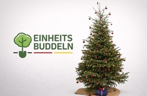 Einheitsbuddeln e.V.: Weihnachtsbaum kompensieren - Einheitsbuddeln ruft zum Ausgleichen auf