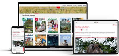 Niedersächsischer Jäger ab sofort als digitale Ausgabe