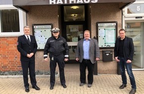 Polizeiinspektion Hildesheim: POL-HI: Umzug der Polizeistation ins Rathaus Diekholzen - Polizeiinspektion Hildesheim setzt auf Bürgernähe und Flächenpräsenz