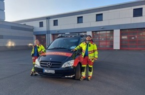 Feuerwehr Gladbeck: FW-GLA: Hund bei einer Bahnstrecke ausgesetzt Schwieriger Einsatz für die Feuerwehr und die Tierrettung Essen e.V.