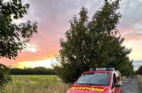 Feuerwehr Dortmund: FW-DO: Ergänzende Pressemitteilung zum Scheunenbrand in Dortmund-Scharnhorst