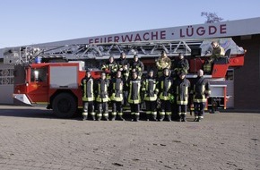 Freiwillige Feuerwehr Lügde: FW Lügde: Drehleitermaschinisten - Ausbildung bei der Feuerwehr Lügde