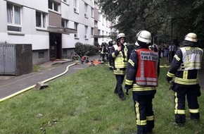 Feuerwehr Erkrath: FW-Erkrath: Rauchentwicklung im Keller eines Mehrfamilienhauses