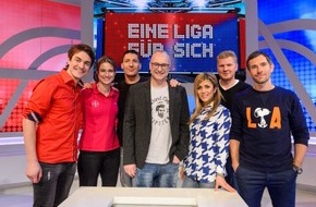 Sky Deutschland: Stefan gegen Stefan: Effenberg gegen Kretzschmar im unerbittlichen Duell bei "Eine Liga für sich" am 24. April exklusiv auf Sky 1