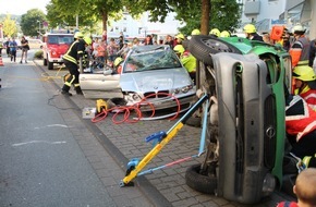 Feuerwehr Olpe: FW-OE: Ankündigung - Abschlussübung Feuerwehr Olpe