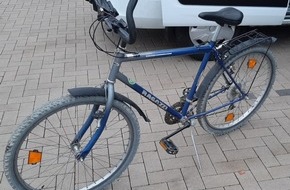 Polizeiinspektion Hildesheim: POL-HI: Fahrraddieb gestellt - wem gehört dieses Fahrrad?