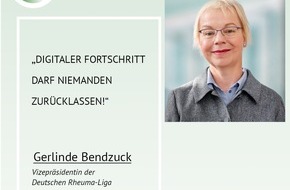 Deutsche Rheuma-Liga Bundesverband e.V.: „Digitaler Fortschritt darf niemanden zurücklassen!“/ Rheuma-Liga fordert erneut Nachbesserungen bei der ePA