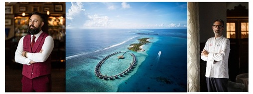 The Ritz-Carlton Maldives, Fari Islands: VOM GARDASEE BIS ZU DEN MALEDIVEN: CHEFKOCH MAURIZIO BUFI UND MIXOLOGE RAMA REDZEPI BRINGEN KULINARISCHE MEISTERLEISTUNGEN UND IHRE SIGNATURE-COCKTAILS INS RITZ-CARLTON MALDIVES, FARI ISLANDS