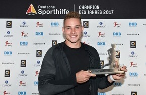 Sporthilfe: Johannes Vetter ist CHAMPION DES JAHRES 2017