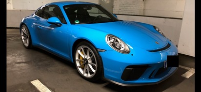 Polizeidirektion Hannover: POL-H: Zeugenaufruf: Täter stehlen hochwertigen Porsche in Hannover-Kleefeld - Polizei bittet um Hinweise