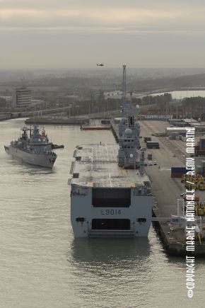 Deutsche Marine - Pressemeldung: EU-Militärausschuss überzeugt sich von maritimen Fähigkeiten - Fregatte &quot;Bayern&quot; mit &quot;EU Battle Group&quot; in Seebrügge