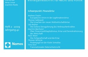 Nomos Verlagsgesellschaft mbH & Co. KG: 50 Jahre "Kritische Justiz"