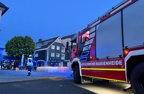 Freiwillige Feuerwehr Marienheide: FW Marienheide: Rauchentwicklung aus Kreditinstitut entpuppt sich als technischer Defekt