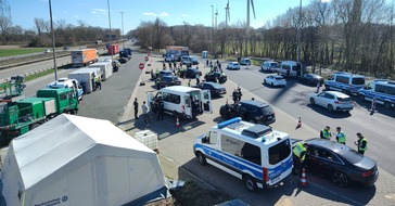 BPOL NRW: Trinationaler grenzüberschreitender Schwerpunkteinsatz der Polizeien und des Zolls innerhalb des Dreiländerecks