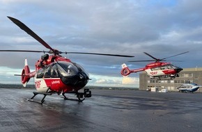 DRF Luftrettung: H145 mit Fünfblattrotor in Dienst gestellt / Christoph Dortmund startet künftig mit neuer Technologie