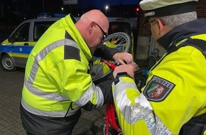 Polizei Coesfeld: POL-COE: Kreis Coesfeld/ Lichtkontrollen an Fahrrädern