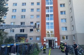 Feuerwehr und Rettungsdienst Bonn: FW-BN: Wohnung in Mehrfamilienhaus nach Brand unbewohnbar