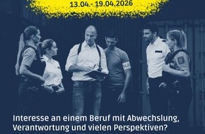 Polizeipr&auml;sidium Trier: POL-PPTR: 3. landesweite Aktionswoche "Deine PoliZEIT" - den Polizeiberuf live erleben!