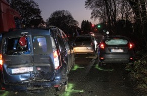 Polizei Bochum: POL-BO: Zwei Verletzte nach schwerem Auffahrunfall in Linden