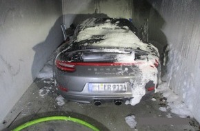 Polizei Rhein-Erft-Kreis: POL-REK: 220110-2: Fahrzeugbrand in Garage - Zeugensuche