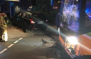 Polizeipräsidium Westpfalz: POL-PPWP: Unfall mit Bus - Vier Verletzte