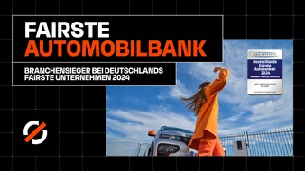 Mobilize Financial Services, eine Marke der RCI Banque S.A. Niederlassung Deutschland: Deutschlands Fairste: Mobilize Financial Services ist Branchensieger