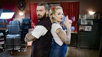 RTLZWEI: Neu bei RTL II: "Tattoo Stories" mit Ingo Kantorek und Zoe Scarlett