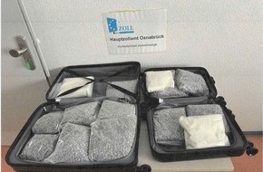 Hauptzollamt Osnabrück: HZA-OS: Osnabrücker Zoll stellt 30 KG Ecstasy-Tabletten und 5 KG Ketamin im Zug sicher; Drogenkurier festgenommen