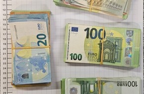 Bundespolizeidirektion Sankt Augustin: BPOL NRW: 20.100 Euro Bargeld - Bundespolizei ermittelt wegen Geldwäsche