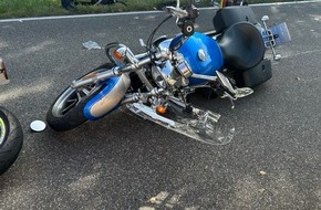 Polizeidirektion Landau: POL-PDLD: Hainfeld - Kollision zweier Motorräder