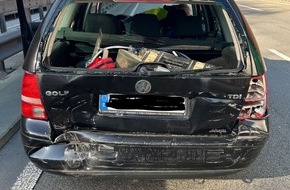 Polizeidirektion Landau: POL-PDLD: A65/AS LD-Zentrum - Auffahrunfall