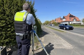 Kreispolizeibehörde Kleve: POL-KLE: Goch - Schwerpunkteinsatz der Polizeiwache Goch im Straßenverkehr / Fahrer fährt doppelt so schnell wie erlaubt