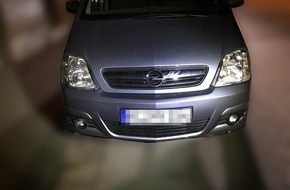 Polizeipräsidium Westpfalz: POL-PPWP: Polizei sucht Unfallstelle und bittet um Hinweise zu einem grauen Opel Meriva
