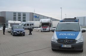 Polizeidirektion Bad Segeberg: POL-SE: Elmshorn: Camper lassen sich nicht von Winter schrecken - Wiegeaktion stieß wieder auf großes Interesse