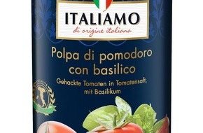 Lidl: Der italienische Hersteller Le Specialità Italiane srl informiert über einen Warenrückruf des Produktes "Italiamo Gehackte Tomaten in Tomatensaft mit Basilikum, 400g"