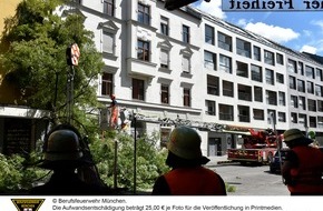 Feuerwehr München: FW-M: Großes Glück in Schwabing