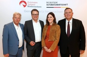 Die Deutsche Automatenwirtschaft: DAW-Brancheninformation: Parlamentarischer Abend in Hannover gemeinsam mit Automatenverband Niedersachsen begangen