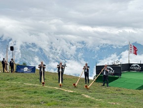 Nendaz feiert 25 Jahre Alphornfestival