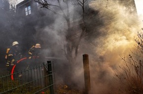 Feuerwehr Schermbeck: FW-Schermbeck: PKW-Brand