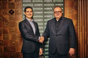 Skoda Auto Deutschland GmbH: Tschechien als europäisches Halbleiterzentrum: Škoda Auto baut Innovationspartnerschaft mit Halbleiterhersteller onsemi aus