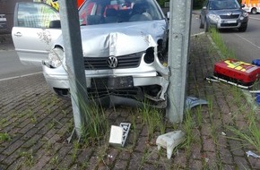 Kreispolizeibehörde Oberbergischer Kreis: POL-GM: 160721-539: Fünf Verletzte bei Verkehrsunfall
