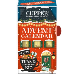 Presseinfo: 24 Tage voller Teegenuss - Cupper Teas macht die Adventszeit noch stimmungsvoller