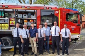 Feuerwehr Altenbeken: FW-PB: 90 Jahre Einsatzbereitschaft und Gemeinschaft: Löschzug Schwaney feiert Jubiläum