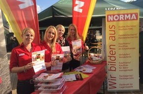 NORMA: NORMA: Vor dem Rockzelt gab's die Azubi-Jobs / Discounter aus Nürnberg präsentierte sich beim Job- & Fun-Day (FOTO)