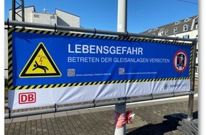 Bundespolizeidirektion Sankt Augustin: BPOL NRW: Gleisüberschreitungen in Köln Süd - Bundespolizei warnt vor Gefahren