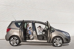Opel Automobile GmbH: AMI 2010: Deutschlandpremiere des neuen Opel Meriva (mit Bild)