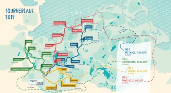 PIZ Heer: 23. Hansetour Sonnenschein: Fahrradtour für krebskranke Kinder